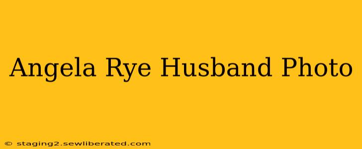 Angela Rye Husband Photo