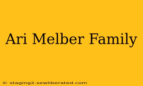 Ari Melber Family