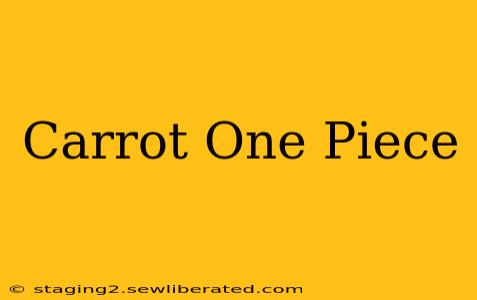 Carrot One Piece