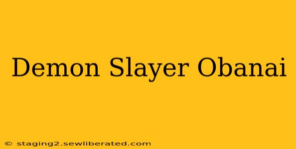 Demon Slayer Obanai
