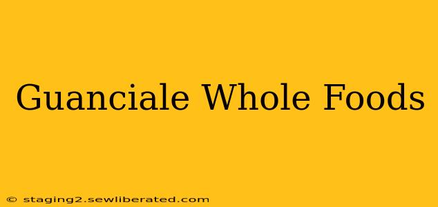 Guanciale Whole Foods