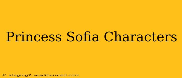 Princess Sofia Characters