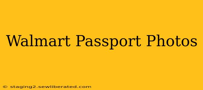 Walmart Passport Photos